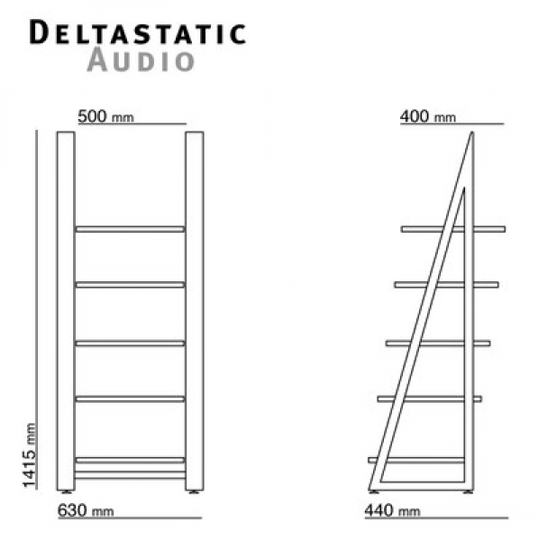 Deltastatic | HiFi-Möbel | in verschiedenen Dekoren und Ausführungen konfigurierbar
